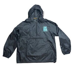 Harriton Luke Bryan Farm‎ Tour 2016 Windbreaker Unisex Size Medium Black Concert